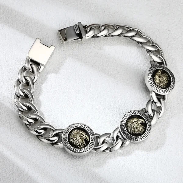 eagle disc bracelet
