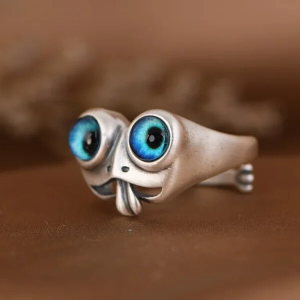 Cartoon Frog Ring