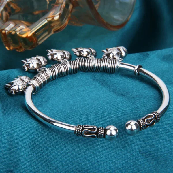 Elephant Charms Bangle